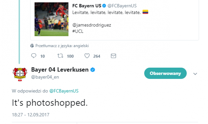 Srogi hejter z Leverkusen